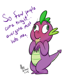 Size: 205x246 | Tagged: safe, artist:alex di stasi, spike, dragon, g4, 2012, blushing, male, picture for breezies, solo, spikeabuse