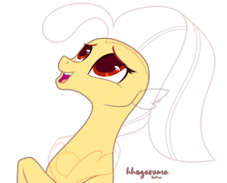 Size: 1968x1588 | Tagged: safe, artist:teepew, oc, oc only, seapony (g4), g4, my little pony: the movie, base, looking up, open mouth, signature, simple background, smiling, solo, transparent background
