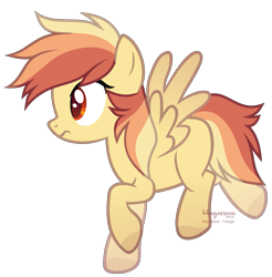 Size: 1217x1239 | Tagged: safe, artist:teepew, oc, oc only, pegasus, pony, base used, female, flying, mare, pegasus oc, signature, simple background, solo, transparent background, wings