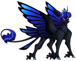 Size: 1700x1354 | Tagged: safe, artist:australian-senior, twilight sparkle, oc, oc only, oc:luminia invictus, pony, kirindos, alternate universe, element of magic, simple background, solo, transparent background