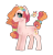 Size: 798x826 | Tagged: safe, artist:spectrumnightyt, oc, oc only, earth pony, pony, female, mare, offspring, parent:big macintosh, parent:sugar belle, parents:sugarmac, simple background, solo, transparent background