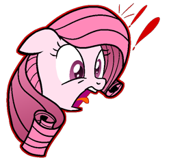 Size: 640x598 | Tagged: safe, artist:muhammad yunus, derpibooru exclusive, oc, oc only, oc:annisa trihapsari, earth pony, pony, derp, fear, female, floppy ears, mare, open mouth, screaming, simple background, solo, transparent background