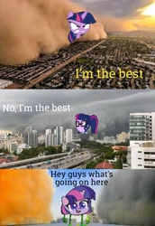 Size: 1080x1567 | Tagged: safe, sci-twi, twilight sparkle, alicorn, pony, equestria girls, g4, g4.5, my little pony: pony life, caption, face, image macro, meme, text, twilight sparkle (alicorn)