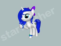 Size: 640x479 | Tagged: safe, artist:starfeather233, oc, oc only, oc:little shiroiryuu, pony, 3d, female, mare, solo