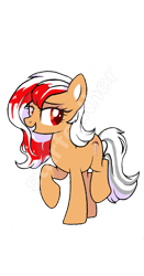 Size: 1080x2060 | Tagged: safe, artist:starfeather233, oc, oc only, pony, simple background, solo, transparent background