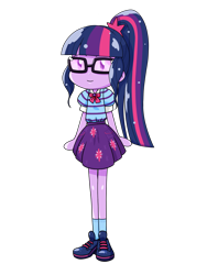 Size: 1668x2224 | Tagged: safe, artist:batipin, sci-twi, twilight sparkle, equestria girls, g4, female, multiple variants, simple background, solo, sumashi gao, transparent background