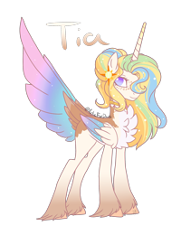 Size: 1611x2016 | Tagged: safe, artist:articfoxdraws, princess celestia, alicorn, pony, g4, alternate hairstyle, chest fluff, choker, ear piercing, earring, female, freckles, jewelry, mare, markings, piercing, redesign, simple background, solo, transparent background, unshorn fetlocks