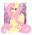 Size: 3190x3456 | Tagged: safe, artist:dreamy990, fluttershy, pegasus, pony, g4, adorkable, alternate eye color, cute, dork, glasses, high res, shyabetes, signature, solo