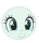 Size: 36x40 | Tagged: safe, coloratura, earth pony, pony, g4, the mane attraction, cute, emoticon, female, mlpforums, picture for breezies, rara, rarabetes, simple background, smiling, solo, transparent background