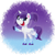 Size: 1280x1279 | Tagged: safe, artist:thehaywaiianhorse, oc, oc only, oc:indigo wire, pony, unicorn, g4, g4.5, my little pony: pony life, deviantart watermark, female, mare, obtrusive watermark, rainbow power, solo, watermark