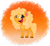 Size: 1600x1472 | Tagged: safe, artist:thehaywaiianhorse, oc, oc only, oc:orange delight, earth pony, pony, g4, g4.5, my little pony: pony life, deviantart watermark, obtrusive watermark, solo, watermark