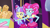 Size: 1920x1080 | Tagged: safe, screencap, kiwi lollipop, pinkie pie, supernova zap, equestria girls, equestria girls specials, g4, my little pony equestria girls: better together, my little pony equestria girls: sunset's backstage pass, churros, female, food, k-lo, offscreen character, postcrush, su-z