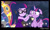 Size: 1288x778 | Tagged: safe, edit, edited screencap, editor:teren rogriss, screencap, sci-twi, twilight sparkle, alicorn, pony, equestria girls, equestria girls specials, g4, my little pony equestria girls: better together, my little pony equestria girls: spring breakdown, boop, floppy ears, glasses, microphone, self ponidox, twilight sparkle (alicorn), twolight, twolight timeline