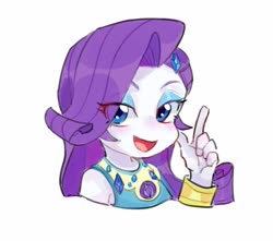 Size: 1024x904 | Tagged: safe, artist:keeerooooo1, rarity, equestria girls, g4, my little pony equestria girls: better together, female, geode of shielding, looking at you, magical geodes, solo