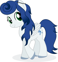 Size: 5272x5627 | Tagged: safe, artist:cirillaq, oc, oc only, oc:clouddiver, pegasus, pony, absurd resolution, commission, female, mare, simple background, solo, transparent background, vector