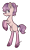 Size: 889x1469 | Tagged: safe, artist:chazmazda, oc, oc only, earth pony, pony, art, cartoon, commission, commission open, concave belly, digital art, ear fluff, full body, horn, long legs, outline, rearing, simple background, solo, tail wrap, transparent background, wings