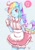 Size: 1446x2048 | Tagged: safe, artist:moh_mlp2, rainbow dash, pegasus, anthro, g4, blushing, clothes, cute, dashabetes, female, gloves, heart, human facial structure, maid, one eye closed, rainbow dash always dresses in style, rainbow maid, solo, wink