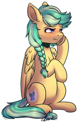 Size: 1170x1841 | Tagged: safe, artist:ak4neh, oc, oc only, oc:summer ray, pegasus, pony, female, mare, simple background, solo, transparent background