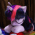 Size: 600x600 | Tagged: safe, artist:ponimalion, twilight sparkle, pony, g4, animated, cute, ear flick, floppy ears, gif, irl, photo, pillow, plushie, sleeping, stop motion