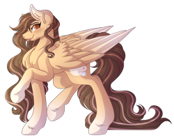 Size: 4026x3192 | Tagged: safe, artist:amazing-artsong, oc, oc only, oc:coffee cake, pegasus, pony, female, high res, mare, simple background, solo, tongue out, transparent background
