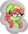 Size: 1200x1446 | Tagged: safe, artist:theawkwarddork, tree hugger, earth pony, pony, g4, drugs, female, heart eyes, marijuana, simple background, smoke, solo, sticker, transparent background, tree stoner, wingding eyes