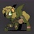 Size: 1800x1800 | Tagged: safe, artist:crimmharmony, oc, oc only, oc:murky, pegasus, pony, fallout equestria, fallout equestria: murky number seven, bag, bandage, battle saddle, clothes, dark background, fanfic art, goggles, grappling hook, jacket, male, pipbuck, saddle bag, simple background, solo, stallion, wings