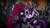 Size: 3840x2160 | Tagged: safe, artist:ejlightning007arts, tempest shadow, twilight sparkle, alicorn, pony, unicorn, g4, my little pony: the movie, alternate ending, alternate timeline, armor, bad end, broken horn, canterlot, destruction, eye scar, fallen hero, female, fire, floating heart, heart, high res, hoof on chin, horn, lesbian, raised hoof, scar, ship:tempestlight, shipping, storm army, traitor sparkle, twilight sparkle (alicorn)