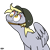 Size: 900x900 | Tagged: safe, artist:pony quarantine, derpy hooves, pegasus, pony, g4, 4chan, army helmet, drawthread, female, helmet, signature, simple background, solo, transparent background, war face