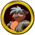 Size: 473x473 | Tagged: safe, artist:lionheartcartoon, oc, oc only, oc:thumbtack, griffon, ponyfinder, bust, dungeons and dragons, griffon oc, pen and paper rpg, portrait, rpg, smug, solo, token