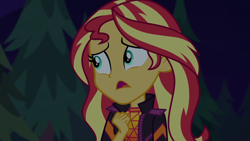 Size: 1920x1080 | Tagged: safe, screencap, sunset shimmer, equestria girls, equestria girls series, g4, sunset's backstage pass!, spoiler:eqg series (season 2), female, solo