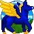 Size: 50x50 | Tagged: safe, artist:chili19, oc, oc only, donkey, pony, colored hooves, pixel art, simple background, solo, transparent background, wings
