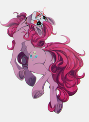 Size: 2191x3000 | Tagged: safe, artist:1an1, pinkie pie, earth pony, pony, g4, high res, makeup, spooky