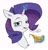 Size: 2005x2074 | Tagged: safe, artist:shelbysmol, rarity, pony, unicorn, g4, bust, dialogue, eating, everything is ruined, eyelashes, female, food, glowing horn, herbivore, high res, horn, levitation, lidded eyes, looking at you, magic, open mouth, pineapple, pineapple pizza, pizza, portrait, signature, simple background, smiling, solo, speech bubble, telekinesis, white background