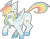 Size: 703x555 | Tagged: safe, artist:tigr, rainbow dash, pegasus, pony, g4, blushing, chest fluff, colored hooves, cute, cute little fangs, dashabetes, ear fluff, eyes closed, fangs, female, leg fluff, mare, open mouth, pale belly, simple background, solo, transparent background