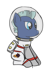 Size: 1132x1542 | Tagged: safe, artist:rasmustom, oc, oc only, oc:space cadet, earth pony, pony, 4chan, male, simple background, solo, spacesuit, stallion, transparent background