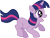 Size: 835x640 | Tagged: safe, artist:malte279, twilight sparkle, pony, unicorn, g4, adorkable, blank flank, cute, dancing, dork, female, filly, open mouth, simple background, sunshine sunshine, transparent background, twiabetes, unicorn twilight, vector