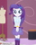 Size: 2461x3075 | Tagged: safe, artist:tabrony23, rarity, equestria girls, g4, boots, clothes, comic, cute, cutie mark on clothes, female, high res, holiday, legs together, looking at you, patreon, patreon logo, shoes, show accurate, skirt, smiling, solo, valentine's day