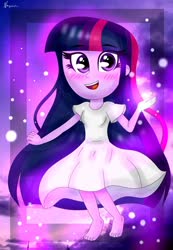 Size: 1280x1852 | Tagged: safe, artist:noreenthedramaqueen, twilight sparkle, equestria girls, g4, barefoot, feet, female, solo