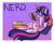 Size: 500x402 | Tagged: safe, artist:dollfins, twilight sparkle, alicorn, pony, g4, abstract background, book, female, magic, mare, nerd, reading, solo, telekinesis, twilight sparkle (alicorn)