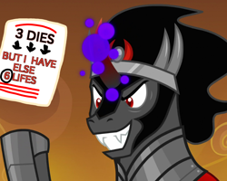 Size: 1000x800 | Tagged: safe, edit, edited screencap, screencap, king sombra, pony, g4, the beginning of the end, cropped, male, solo