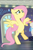 Size: 617x939 | Tagged: safe, screencap, fluttershy, pegasus, pony, fake it 'til you make it, g4, bipedal, cropped, cute, female, mare, shyabetes, smiling, solo, spread wings, wings