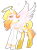 Size: 1920x2619 | Tagged: safe, artist:nightingalewolfie, oc, oc only, oc:gabriel goldeen, pegasus, pony, clothes, female, halo, mare, simple background, solo, transparent background