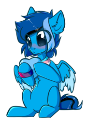 Size: 901x1253 | Tagged: safe, artist:cloud-fly, oc, oc only, pegasus, pony, heart, male, simple background, solo, stallion, transparent background