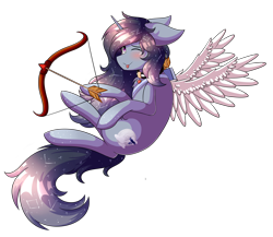 Size: 5400x4680 | Tagged: safe, artist:prism(not colourful), oc, oc only, pony, unicorn, absurd resolution, angelic wings, female, mare, simple background, solo, transparent background, wings