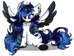 Size: 2696x2045 | Tagged: safe, artist:2pandita, oc, oc only, pegasus, pony, chest fluff, ear fluff, female, high res, leg warmers, mare, simple background, solo, transparent background