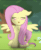 Size: 600x736 | Tagged: safe, artist:bastbrushie, part of a set, fluttershy, pegasus, pony, g4, :3, animated, bastbrushie is trying to kill us, blushing, chest fluff, cute, daaaaaaaaaaaw, eyes closed, female, floppy ears, flower, forest, front view, full face view, gif, happy, head tilt, headbob, hnnng, hoof tapping, outdoors, party soft, shyabetes, sitting, solo, spread wings, tapping, tongue out, weapons-grade cute, wings