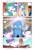 Size: 6197x8760 | Tagged: safe, artist:jeremy3, princess celestia, trixie, oc, oc:miss becky, alicorn, earth pony, pony, comic:everfree, comic:everfree my friend, g4, blast, cast, clothes, comic, energy blast, idiot ball, magic, magic beam, magic blast, school