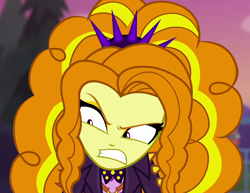 Size: 1400x1080 | Tagged: safe, screencap, adagio dazzle, equestria girls, equestria girls series, g4, my little pony equestria girls: sunset's backstage pass, spoiler:eqg series (season 2), cropped, female, gritted teeth, music festival outfit, shrunken pupils, solo