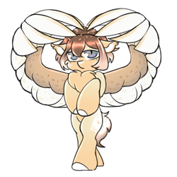 Size: 3000x3000 | Tagged: safe, artist:argigen, oc, pegasus, pony, rcf community, bipedal, chest fluff, chibi, high res, solo, wings