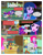 Size: 612x792 | Tagged: safe, artist:greatdinn, artist:newbiespud, edit, edited screencap, screencap, applejack, pinkie pie, snails, snips, sunset shimmer, twilight sparkle, comic:friendship is dragons, equestria girls, g4, my little pony equestria girls, all fours, balloon, book, clipboard, clothes, collaboration, comic, cutie mark, cutie mark on clothes, dialogue, eyes closed, female, gym, hat, library, male, screencap comic, skirt